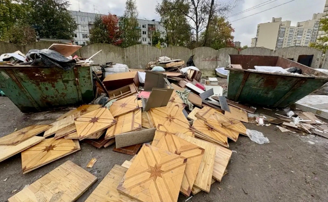 В Заневском поселении перенесут мусорные площадки подальше от КАД