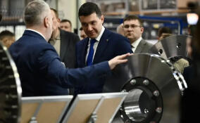 Глава Минпромторга посетил машиностроительный завод во Всеволожском районе