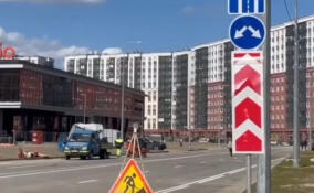 В Мурино завершили первый этап строительства новой дороги