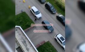 «Мужики — уроды!»: неадекватная девушка бросалась на машины в Мурино